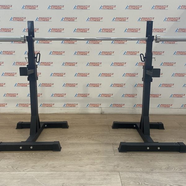 Adjustable Commercial Squat Rack - Image 9