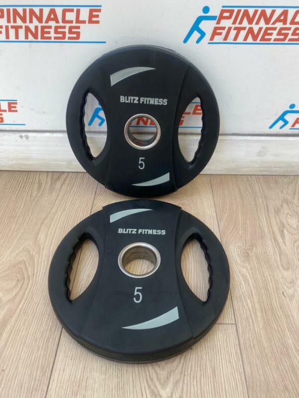 black Rubber Bumper Plates 