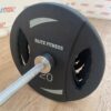 Black Rubber Coated Olympic Weight Plate