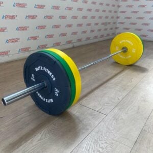 Coloured Rubber Bumper Plates by Blitz Fitness