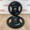 black Rubber Bumper Plates 