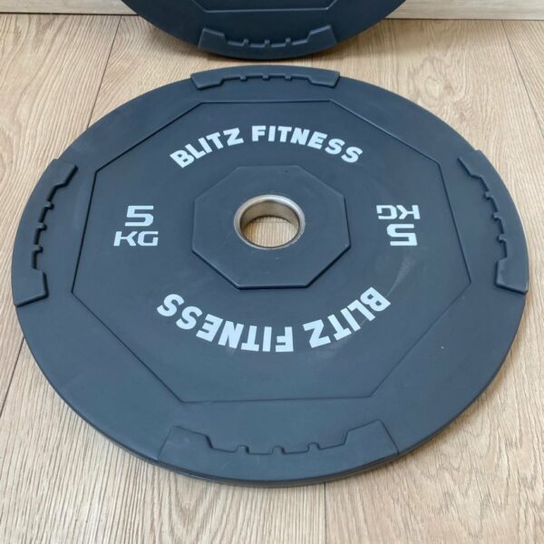 black Rubber Bumper Plates 