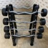 EZ Grip Fixed Barbells (10kg - 50kg) by Blitz Fitness