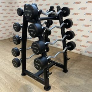 EZ Grip Fixed Barbells (10kg - 50kg) by Blitz Fitness