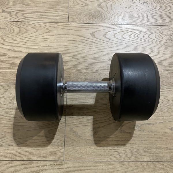 Round Rubber Dumbbells by Blitz Fitness - Image 5