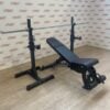 Adjustable Commercial Squat Rack