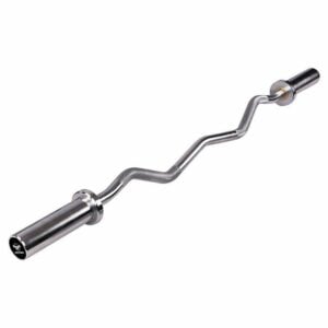 Blitz Fitness Olympic EZ Curl Bar