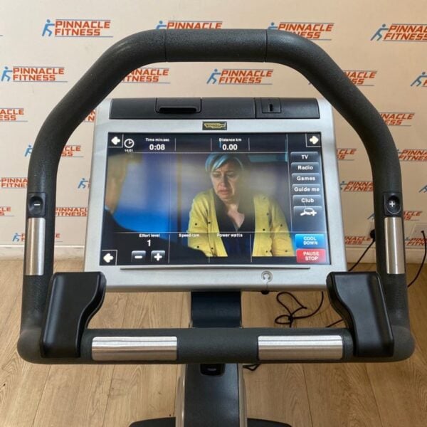 Technogym Excite New Bike 700 Visioweb Upright Bike - Image 3