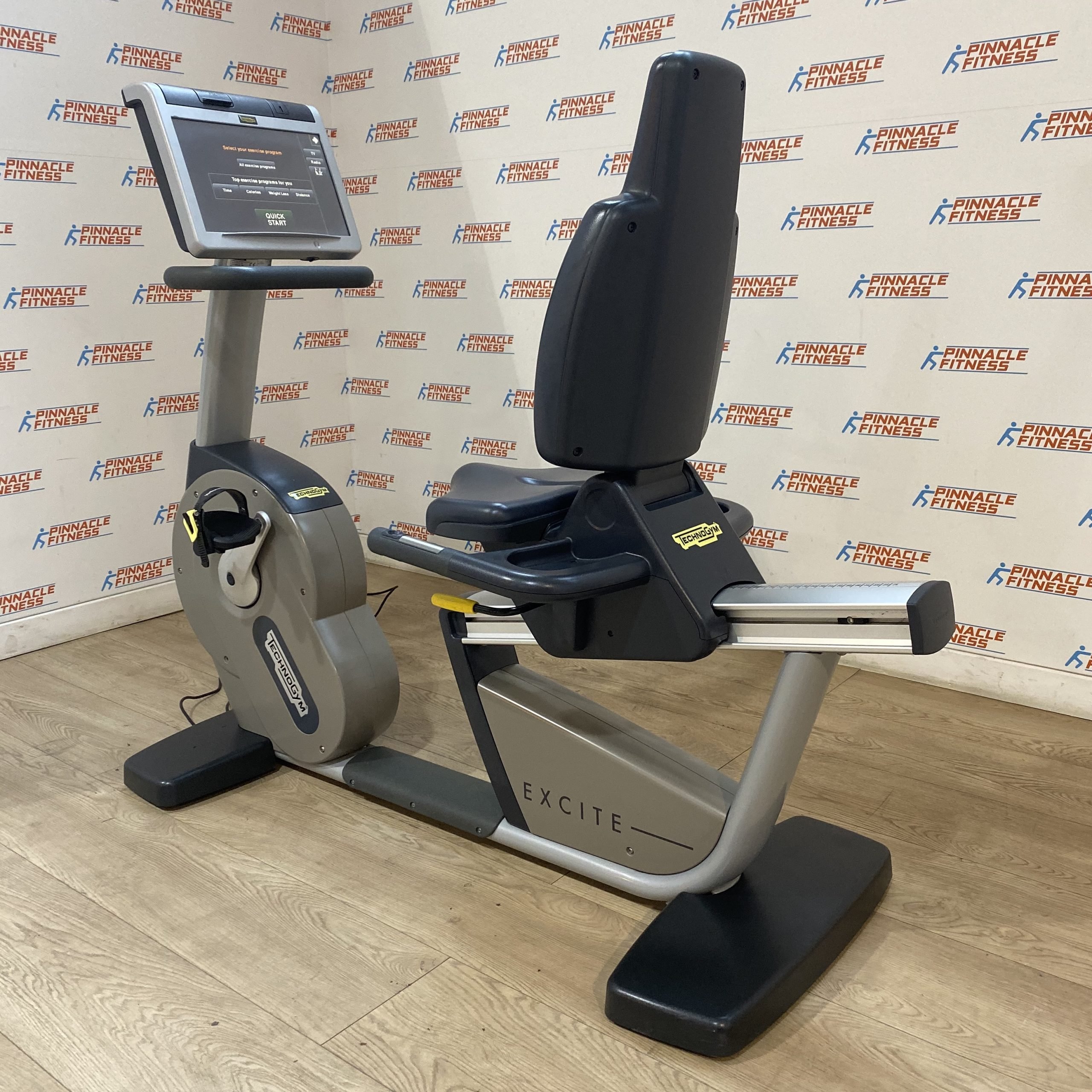Technogym Excite + 700 Recline Bike Pinnacle Fitness