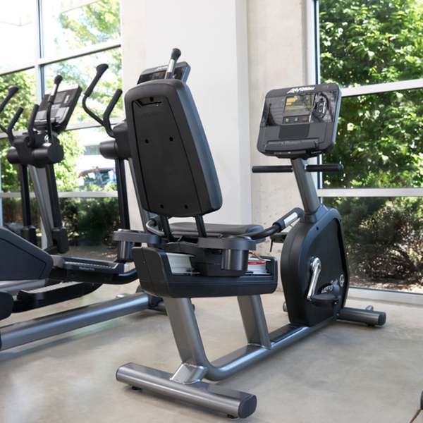 Life Fitness Integrity Series Lifecycle Recumbent Bike In Situ