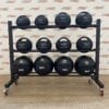 Med Ball Storage Rack on Wheels by Blitz Fitness