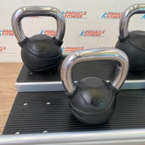 Life Fitness Kettlebells and Rack - Image 5