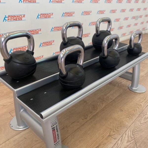 Life Fitness Kettlebells and Rack - Image 2