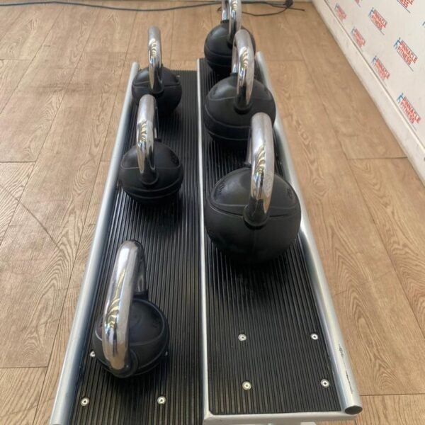 Life Fitness Kettlebells and Rack - Image 8