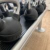 Jordan Fitness Chrome/Rubber Kettlebells and rack