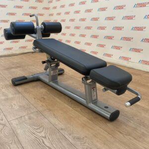 Life Fitness Signature Series Adjustable Decline Abdominal Crunch