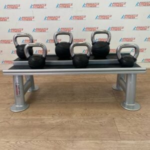 Life Fitness Kettlebells and Rack