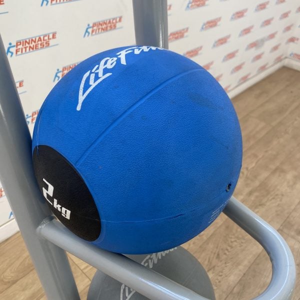 Life Fitness Medicine Balls with Rack - Image 4