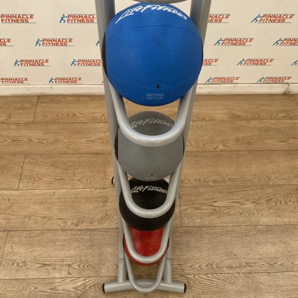 Life Fitness Medicine Balls with Rack - Image 2