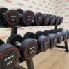 Round Urethane Dumbbell Set 2.5kg to 30kg by Spartan