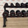Round Urethane Dumbbell Set 2.5kg to 30kg by Spartan