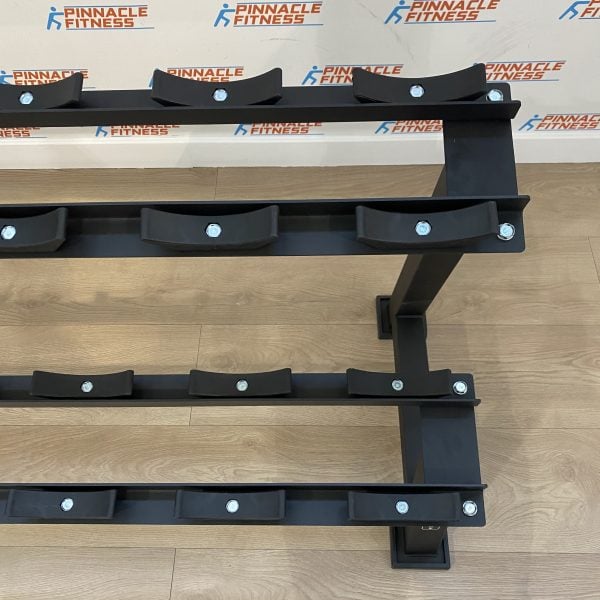 12 Pair 2 Tier Dumbbell Rack by Blitz Fitness - Image 9