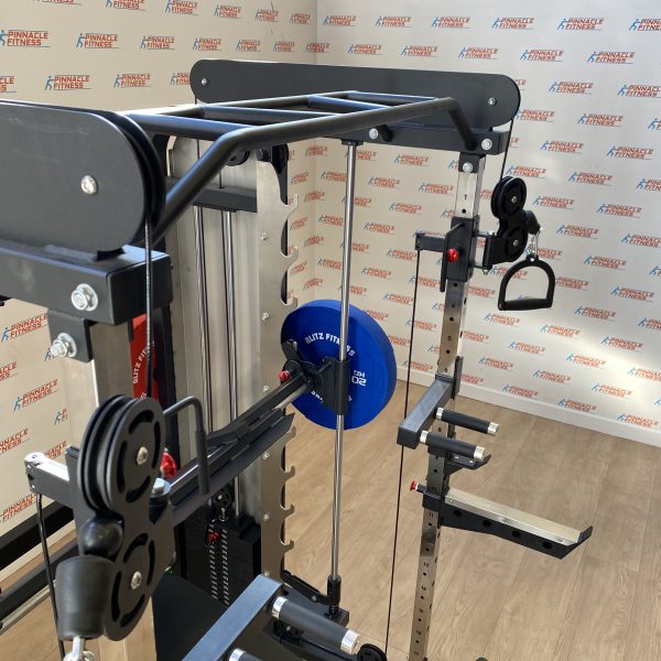 Functional Trainer / Multi Adjustable Bench / Olympic Bar and 150kg Bumper Plates Package - Image 7