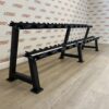 12 Pair 2 Tier Dumbbell Rack by Blitz Fitness
