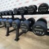Premium Rubber Dumbbell Set 2.5kg - 50kg with Rack by Blitz Fitness