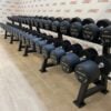 Premium Rubber Dumbbell Set 2.5kg - 50kg with Rack by Blitz Fitness