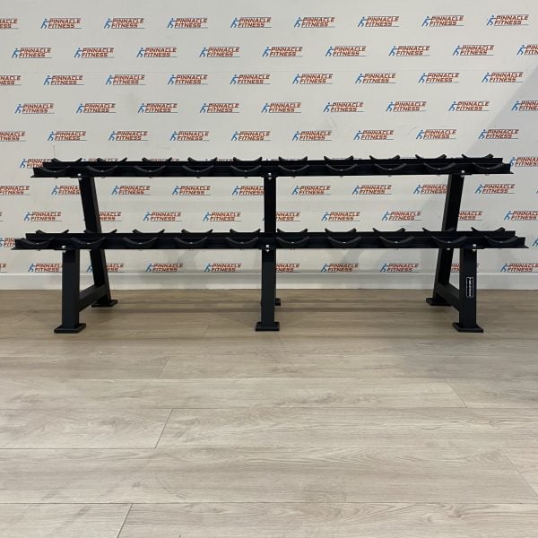 10 Pair Dumbbell Rack 2 Tier - Image 2