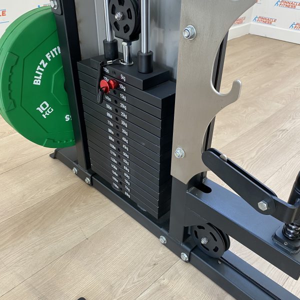 Functional Trainer / Multi Adjustable Bench / Olympic Bar and 150kg Bumper Plates Package - Image 5