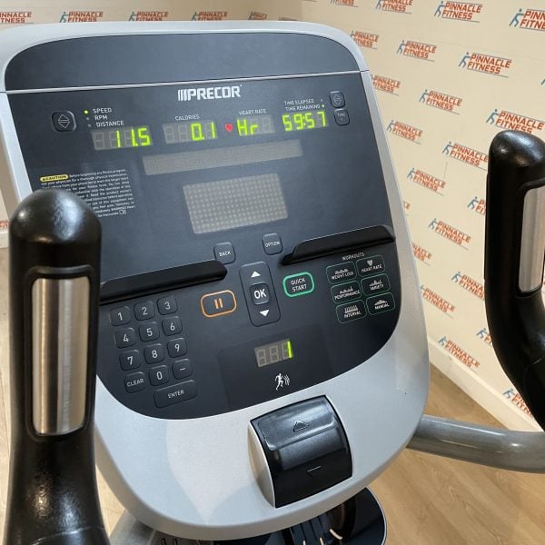 Precor UBK 835 Upright Bike With P30 Console - Image 2