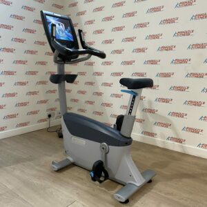 Precor UBK 885 Upright Bike with P82 Console - Commercial Gym Equipment