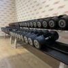 ESCAPE FITNESS URETHANE DUMBBELL SET (12kg TO 46KG) with Storage Racks