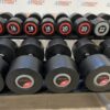 ESCAPE FITNESS URETHANE DUMBBELL SET (12kg TO 46KG) with Storage Racks