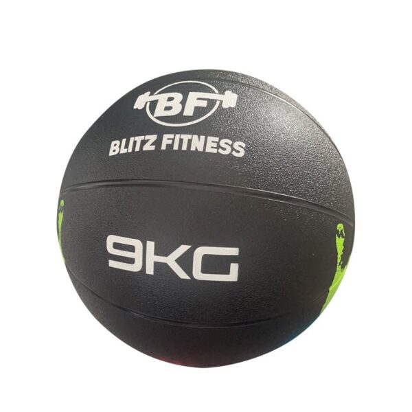 The Blitz Fitness Rubber Medicine Ball - Image 2