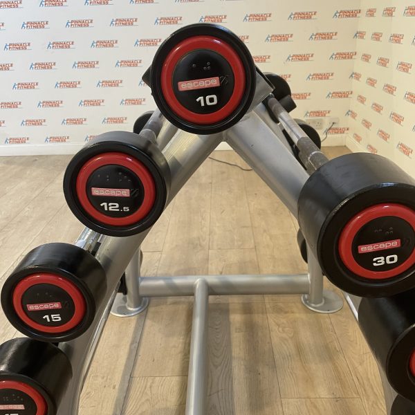 Escape Fitness Set of 10kg - 45kg SBX Barbells & Rack - Image 6