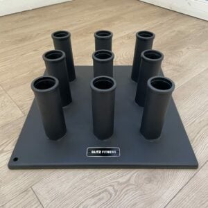 9 Olympic Bar Holder Floor Stand