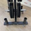 Portable Olympic Plate and Barbell Storage Tree