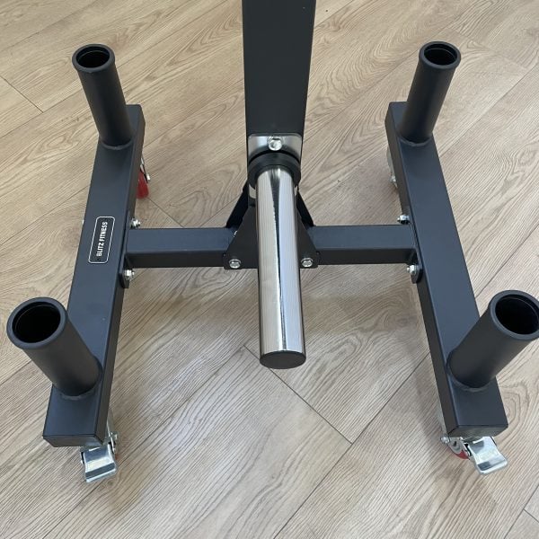 Portable Olympic Plate and Barbell Storage Tree - Image 4