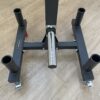 Portable Olympic Plate and Barbell Storage Tree