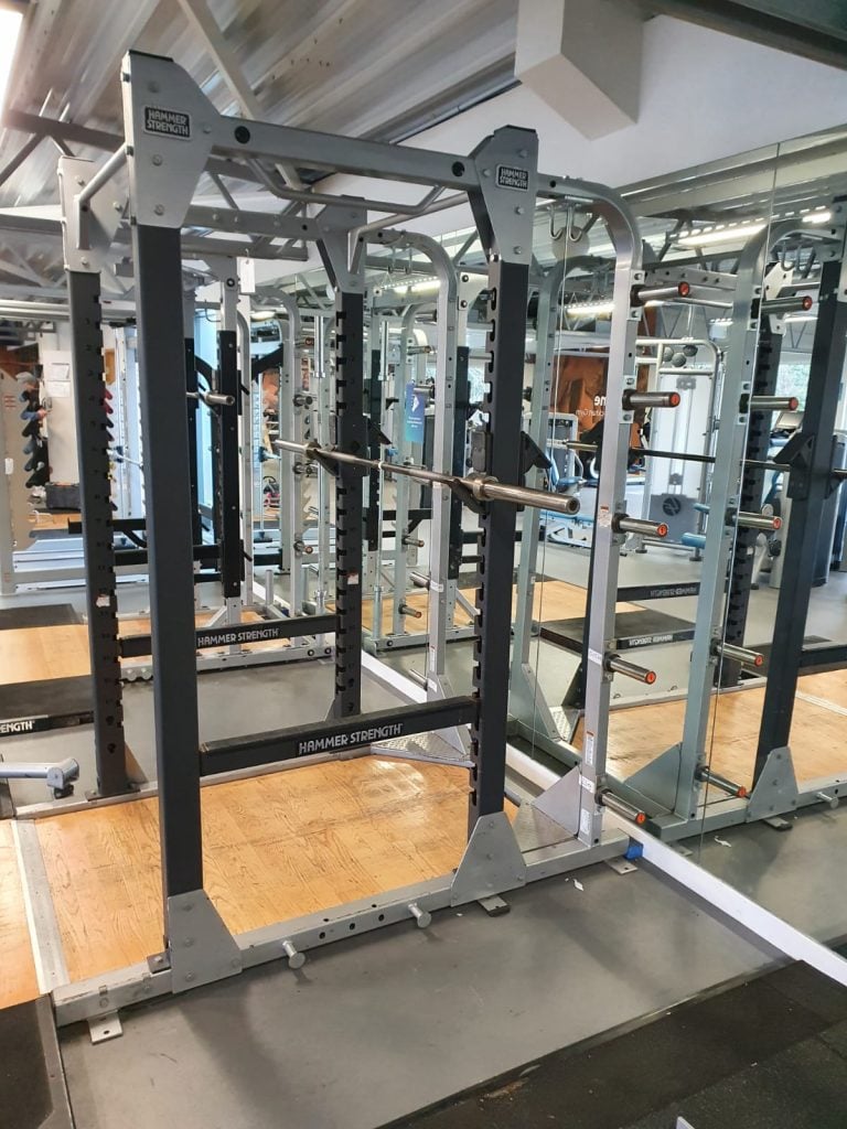 Hammer Strength HD Elite Power Rack and Platform Pinnacle Fitness