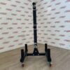 Portable Olympic Plate and Barbell Storage Tree