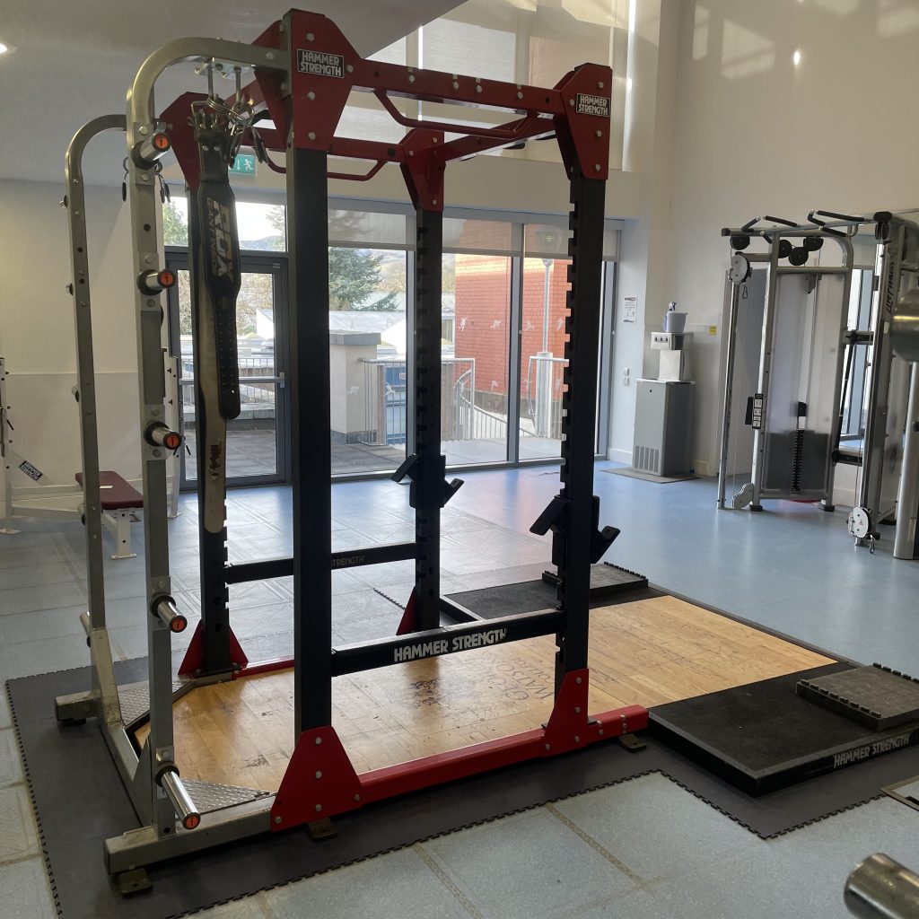 Hammer Strength HD Elite Power Rack and Lifting Platform Pinnacle Fitness