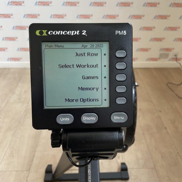 Concept 2 Model E Rower with PM5 Console (Black) - Image 2