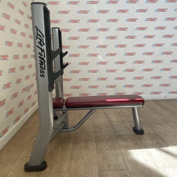 Life Fitness Signature Series Olympic Flat Bench Press - Image 6