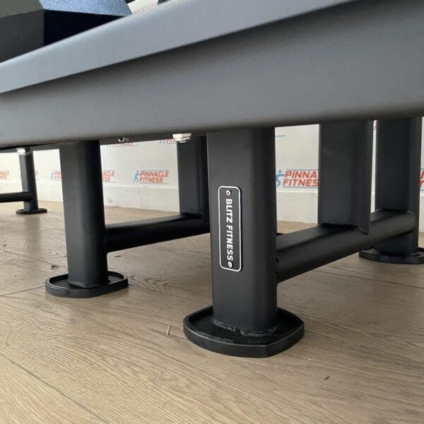 Hex Rubber Dumbbell Set (2.5kg to 50kg) with Rack - Image 9