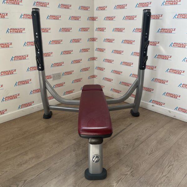 Life Fitness Signature Series Olympic Flat Bench Press - Image 5