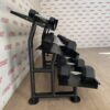 Hex Rubber Dumbbell Set (2.5kg to 40kg) with Rack